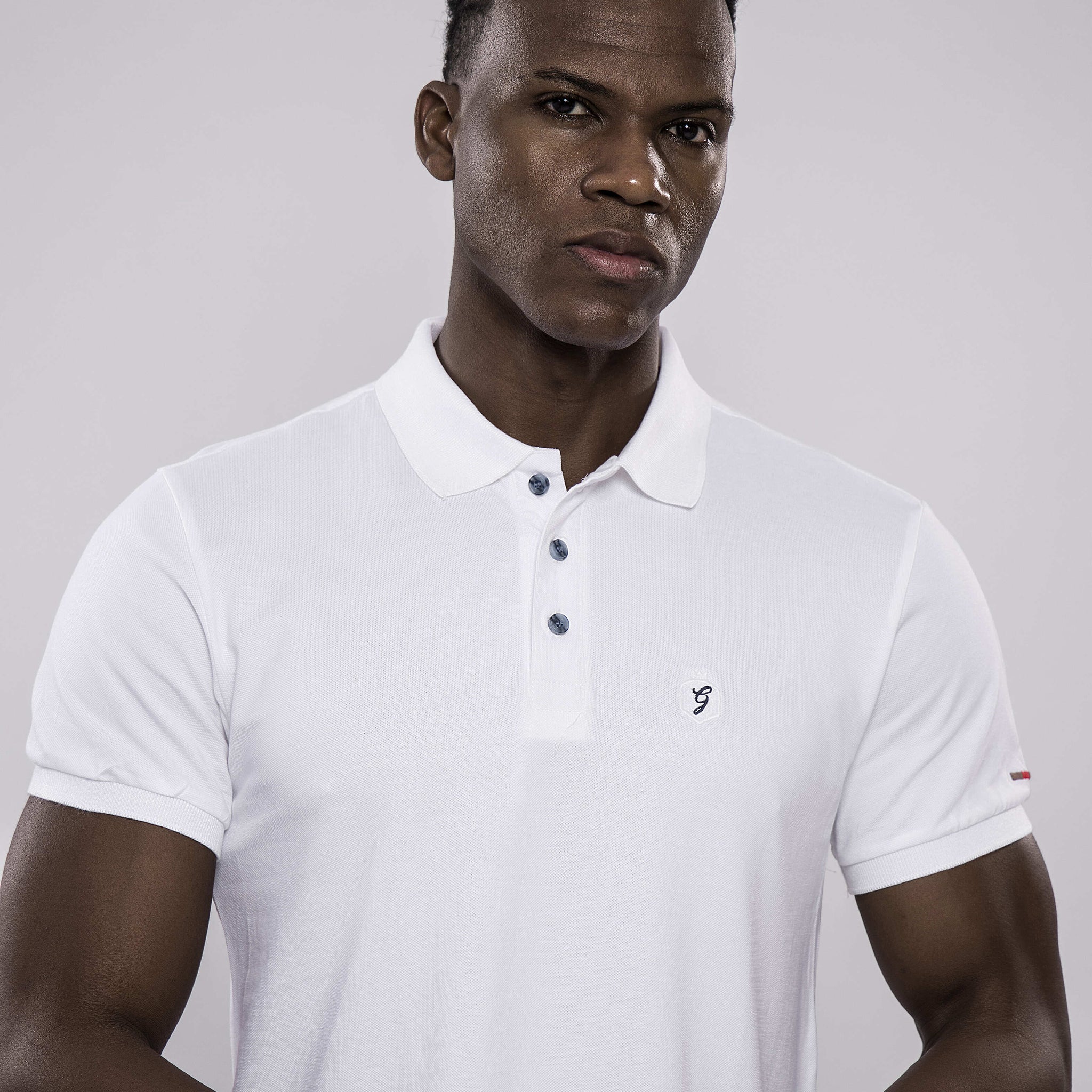Premium White Polo T-Shirt for Men – Smart Casual Classic