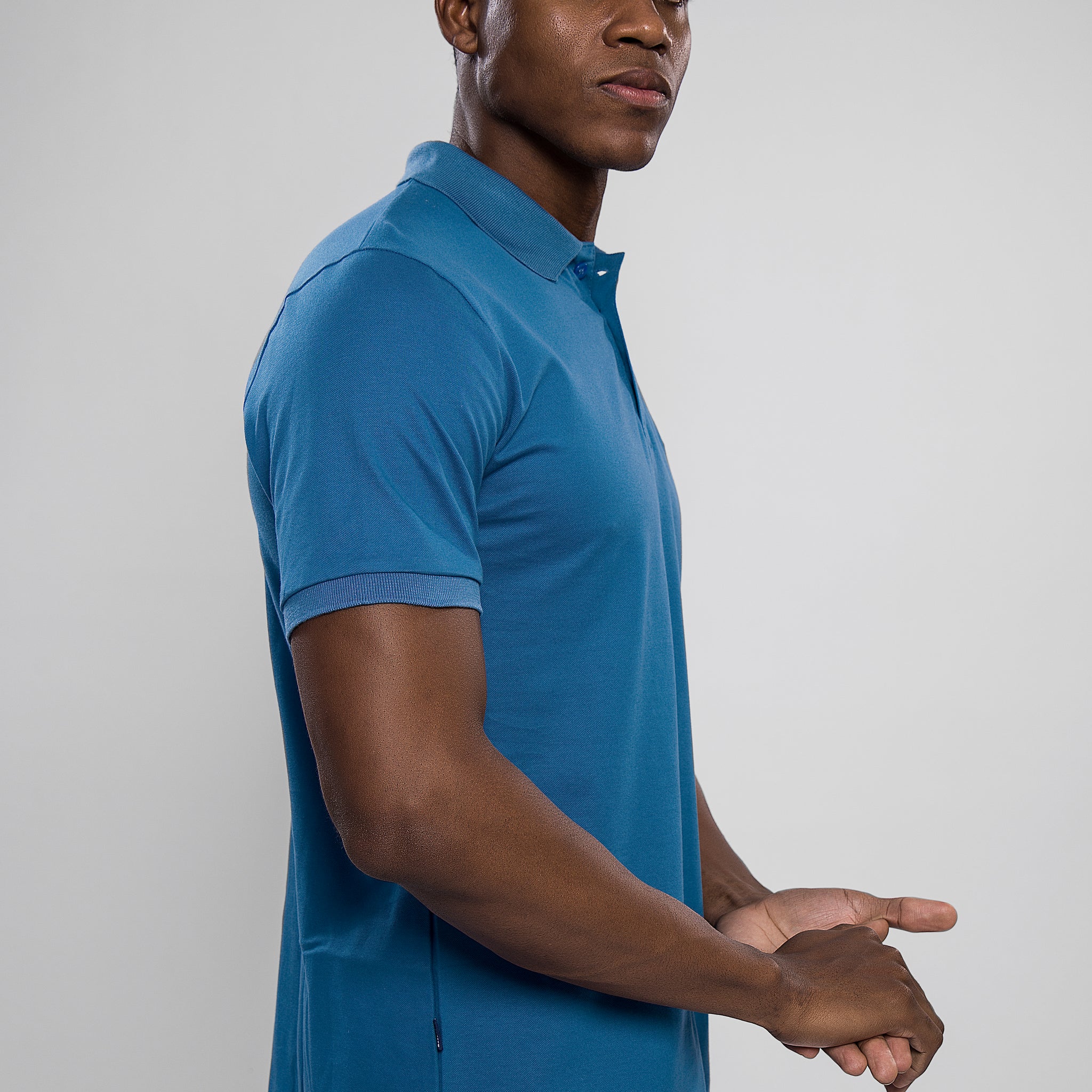 Men’s Premium Midnight Blue Polo T-Shirt