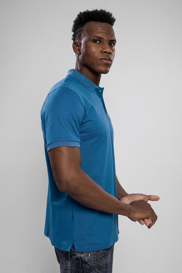 Men’s Premium Midnight Blue Polo T-Shirt