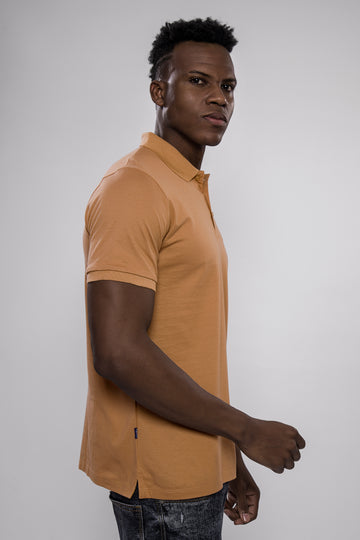 Men’s Burnt Orange Polo T-Shirt