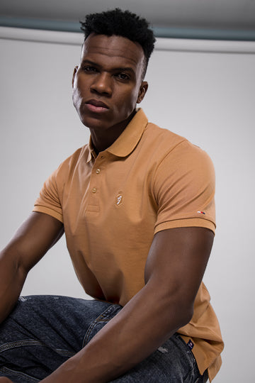 Men’s Burnt Orange Polo T-Shirt